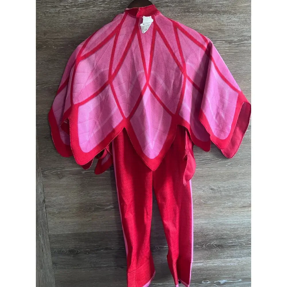 PJ Masks costume Owlette Girl Halloween Deluxe size 3-4 Years pink red